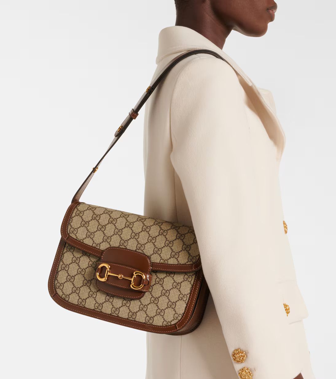 Gucci Gucci Horsebit 1955 medium shoulder bag Size ONE SIZE - 5 Thumbnail