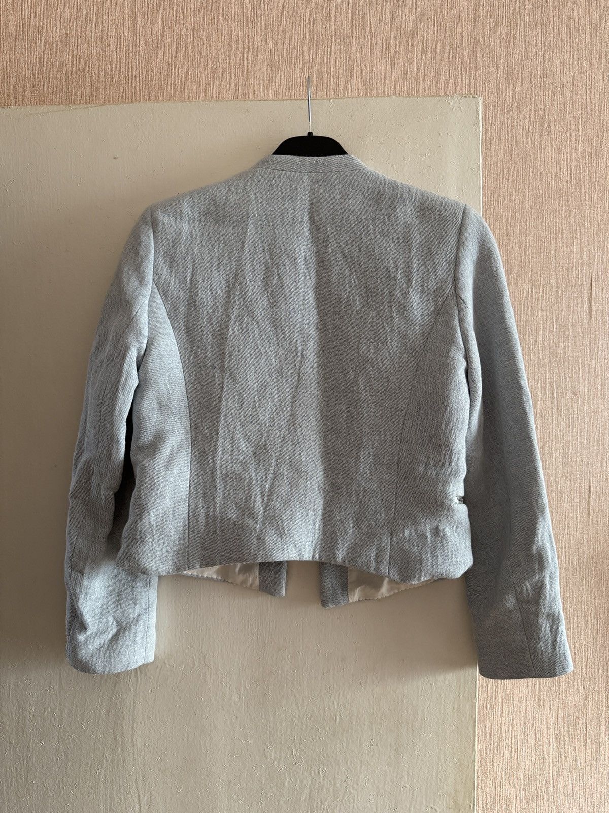 Sandro Vintage Sandro Women’s Linen Blazer Size XS / US 0-2 / IT 36-38 - 12 Thumbnail