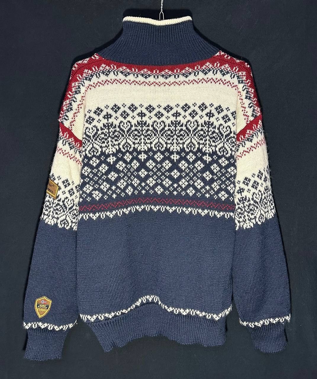 Vintage Windfjord of Norway Pure Wool Full Zip Sweater windbreaker Size US S / EU 44-46 / 1 - 2 Thumbnail
