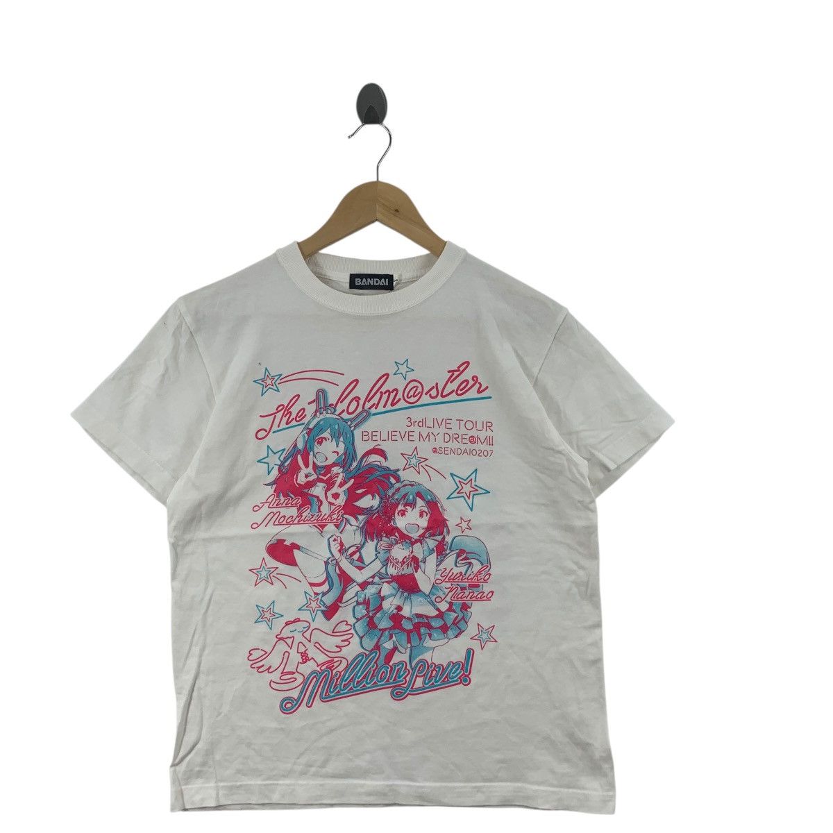 Anime ANIME THE IDOLMASTER Believe My Dream Tour Tee Shirt Top Size US S / EU 44-46 / 1 - 4 Thumbnail