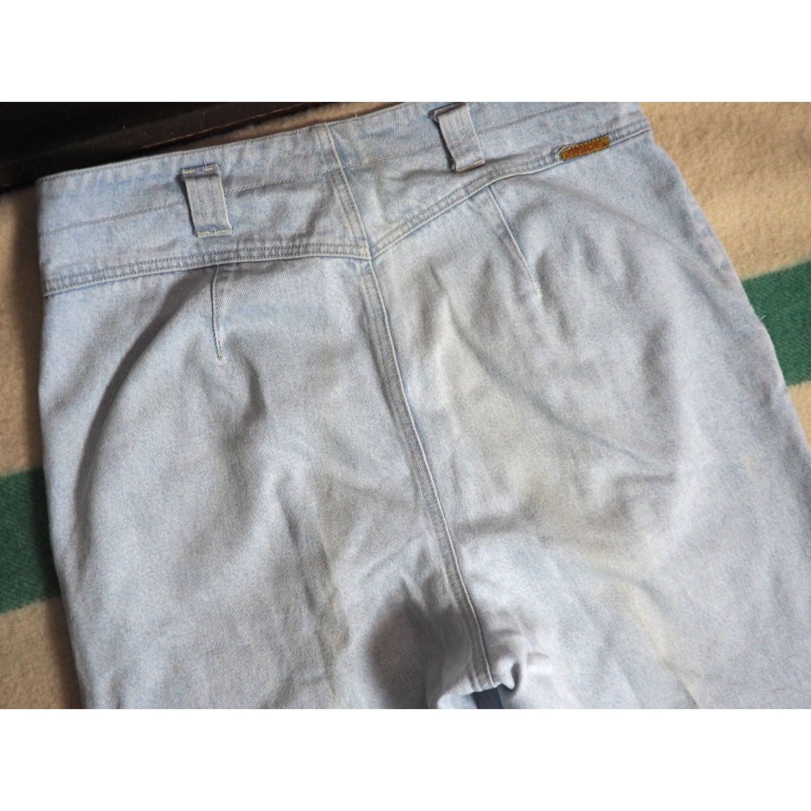 Jordache VTG 80s 90s Jordache Light Wash High Waist Mom Western Blue Denim Jeans 36x27 Size 25" / US 0 / IT 36 - 4 Thumbnail