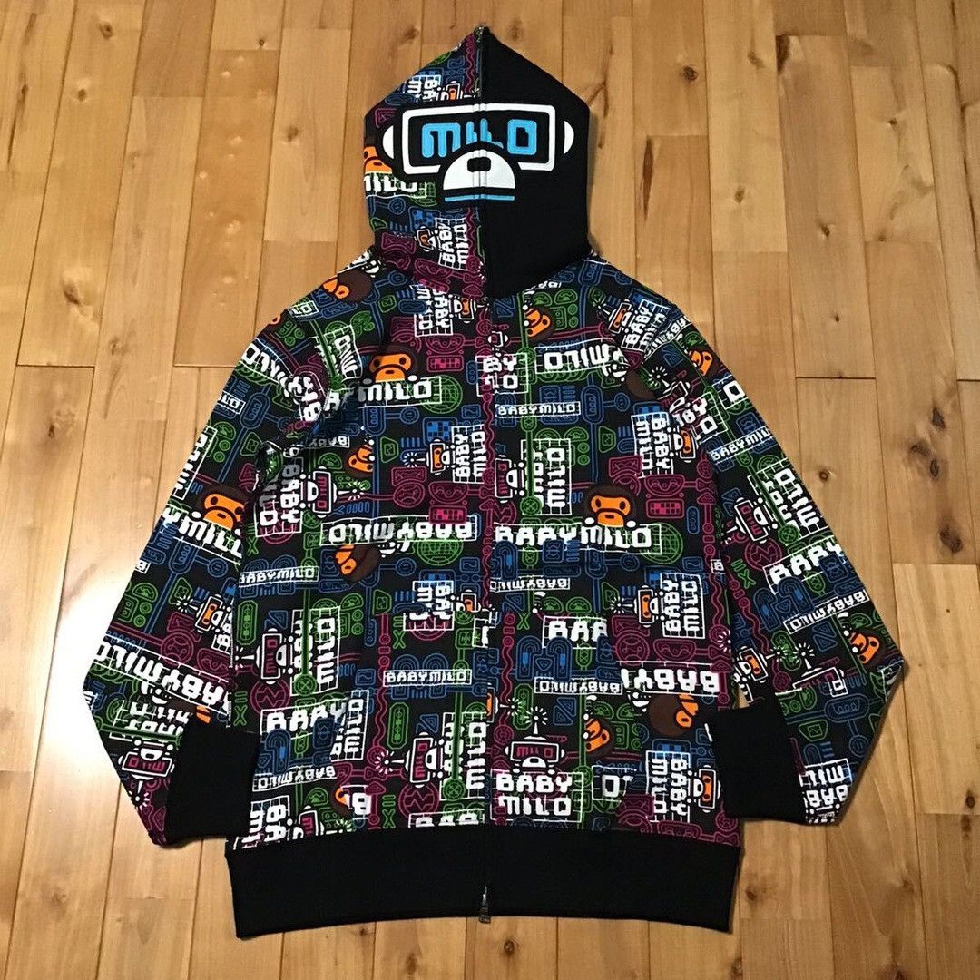 Bape BAPE Future Milo Long full zip hoodie a bathing ape Size US XL / EU 56 / 4 - 1 Thumbnail