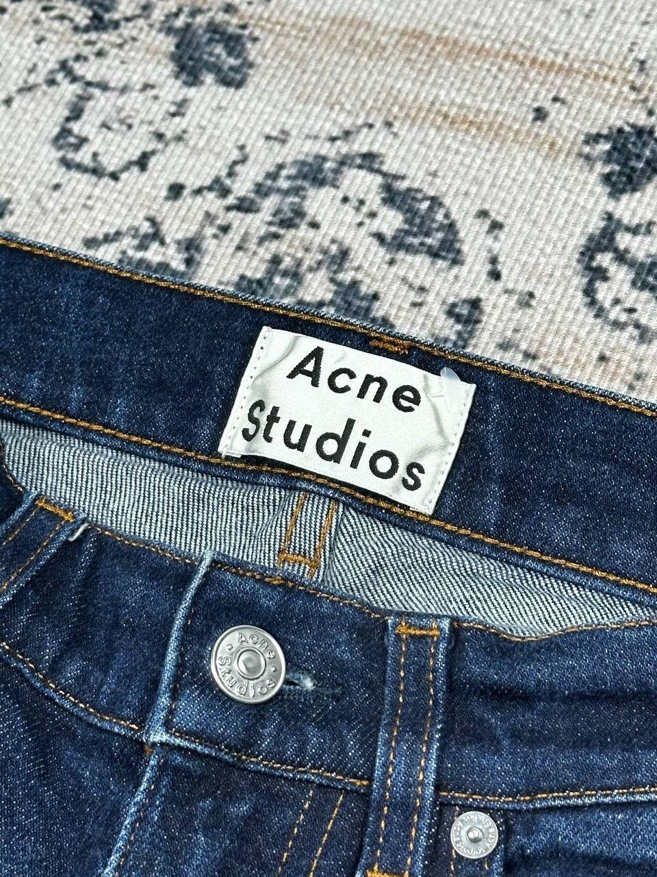 Acne Studios Acne Studios Rare Ace Str Raw Denim Jeans Size 30" / US 8 / IT 44 - 7 Thumbnail