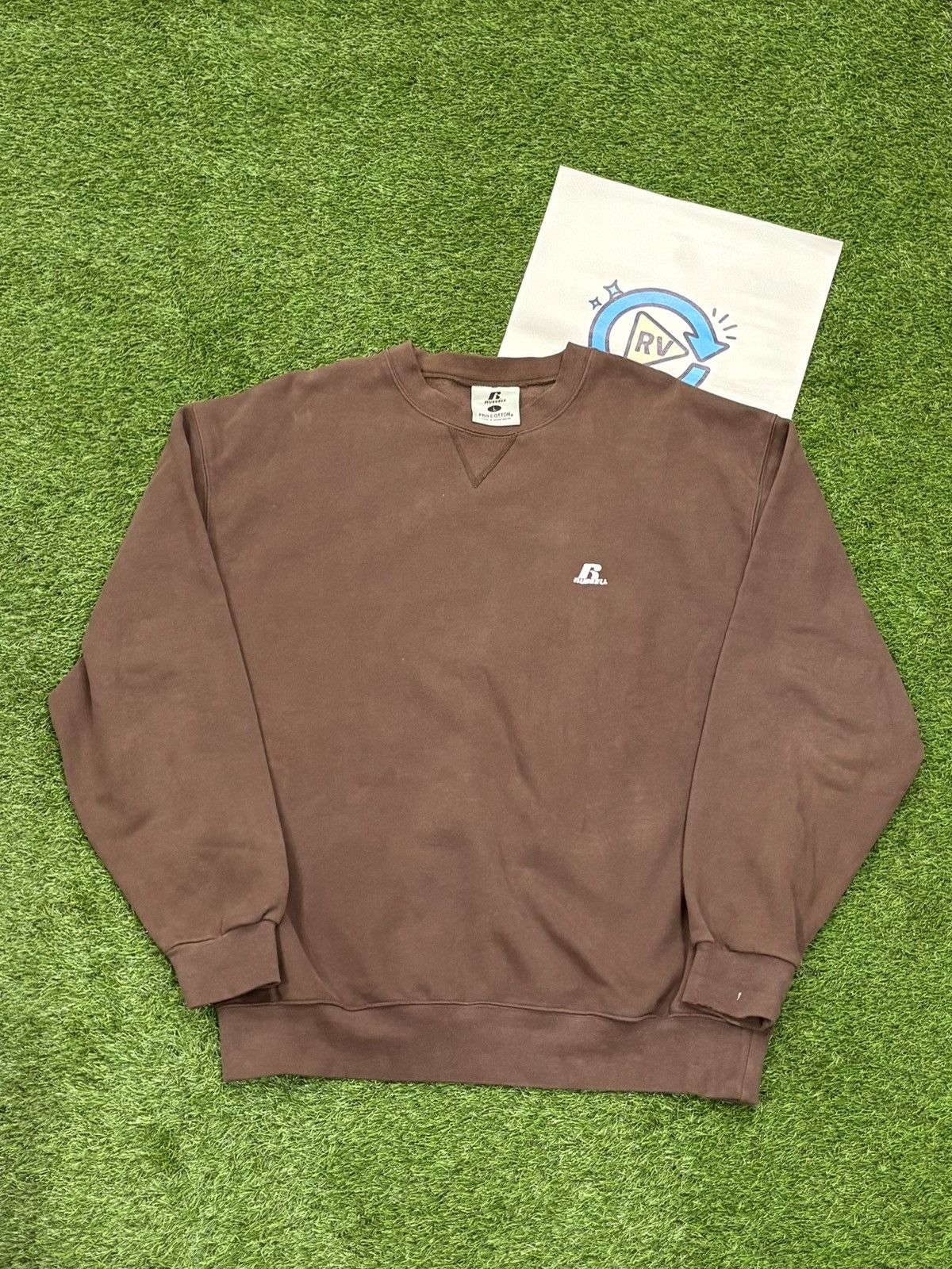 Russell Athletic VINTAGE RUSSELL ATHLETIC PRO COTTON CREWNECK Size US L / EU 52-54 / 3 - 1 Thumbnail