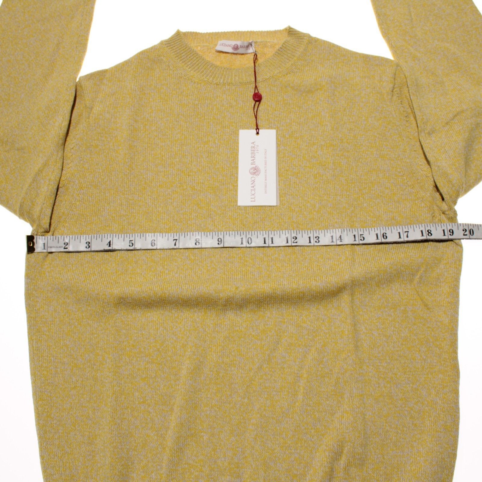 Luciano Barbera Luciano Barbera Sweater Size US M in Yellow Size US M / EU 48-50 / 2 - 5 Thumbnail