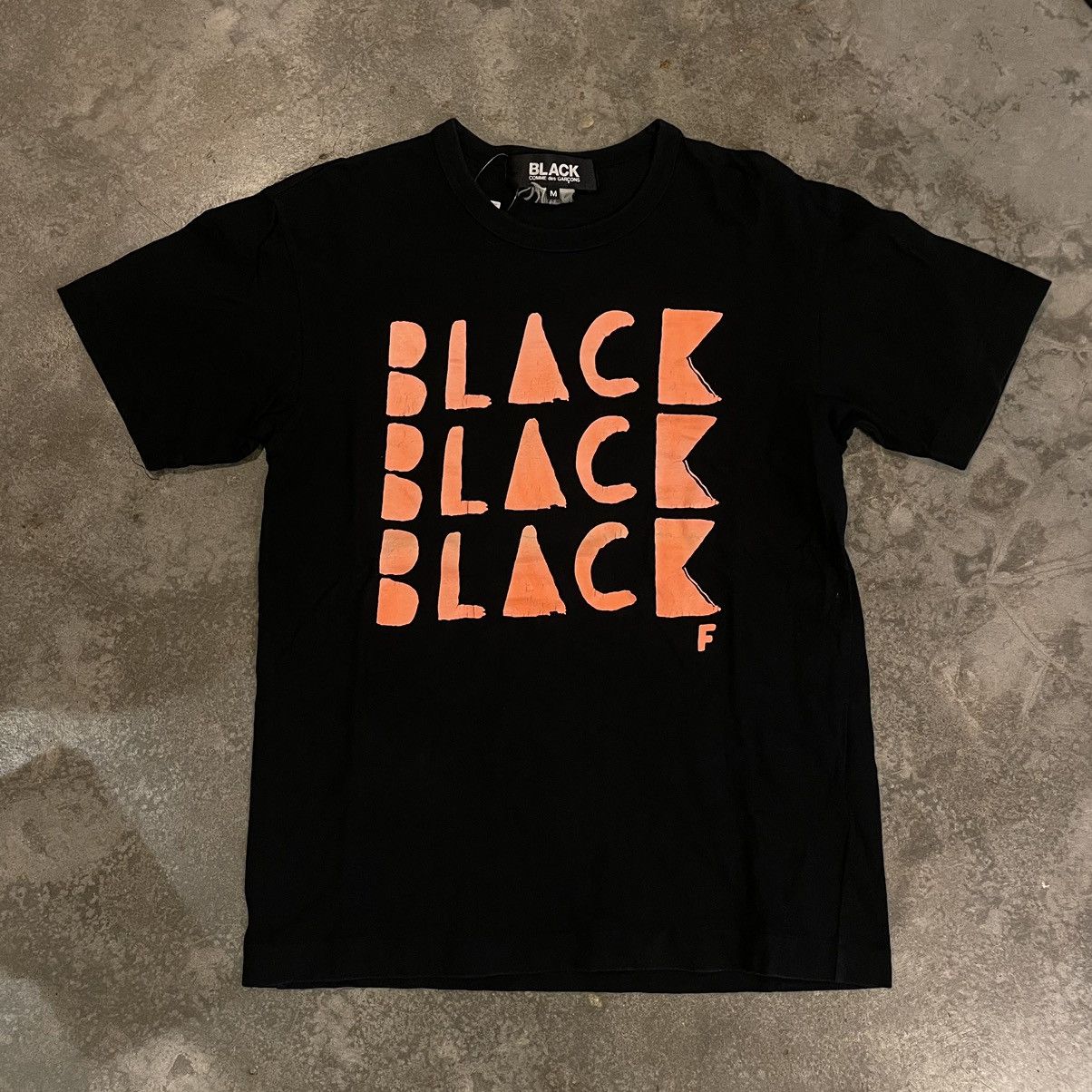 Comme des Garcons × Comme des Garcons Black Comme Des Garcons Black Tee Size US S / EU 44-46 / 1 - 1 Thumbnail