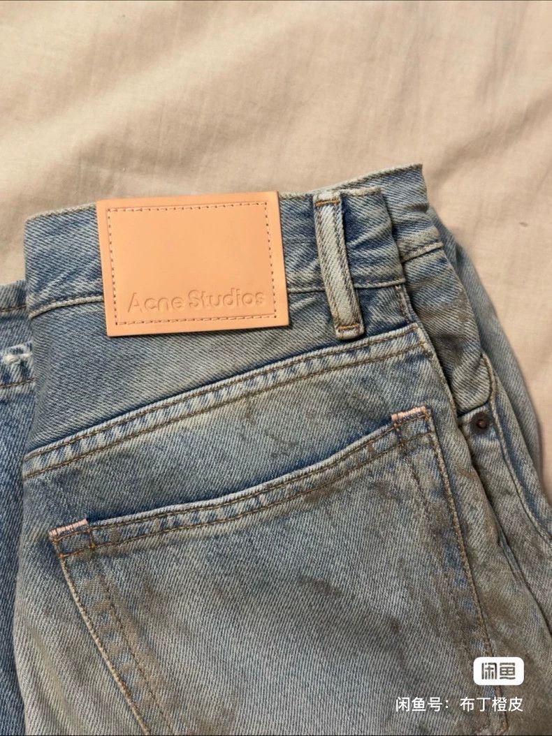 Acne Studios Acne Studios Blue mud-dyed jeans Size US 32 / EU 48 - 3 Thumbnail