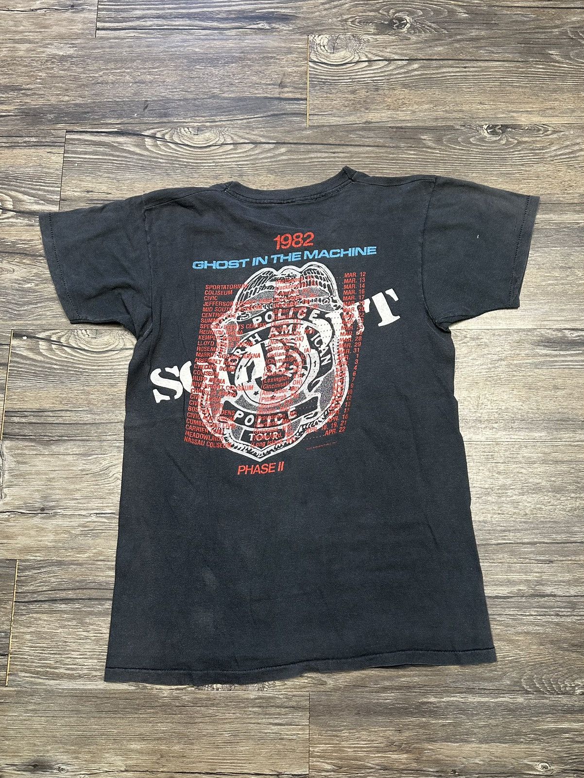 Vintage Vintage The Police Graphic T-Shirt Size US L / EU 52-54 / 3 - 2 Thumbnail