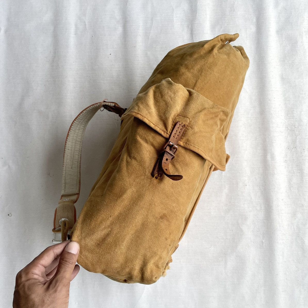 Canvas × Japanese Brand Zett Pecker Watanabe Canvas Backpack Size ONE SIZE - 8 Thumbnail
