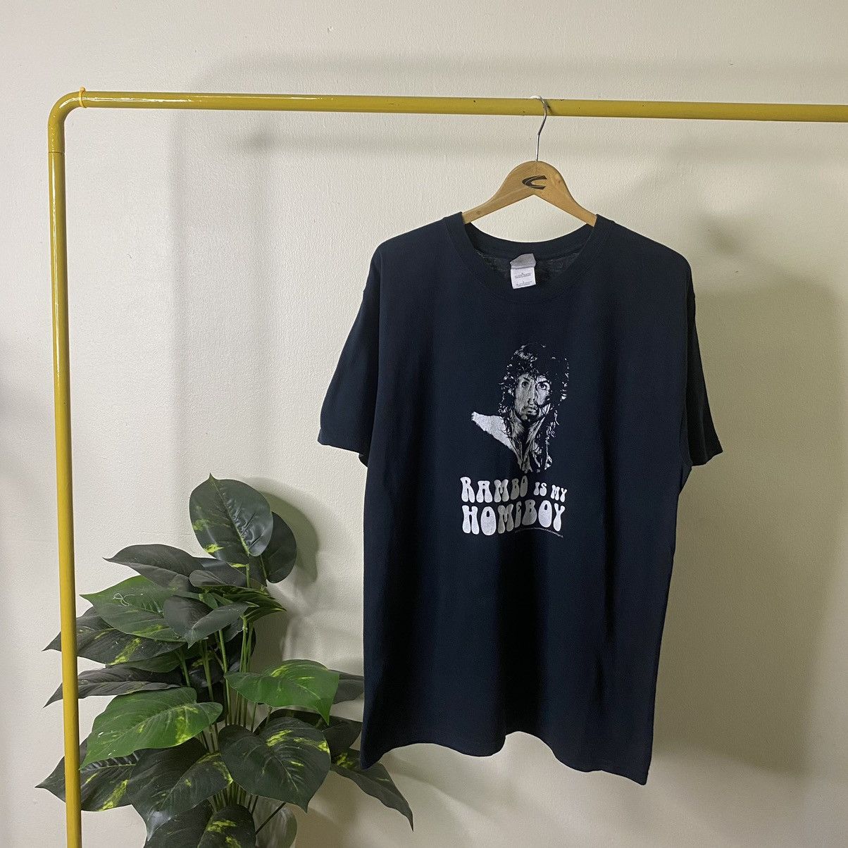 Other Vintage 2000s Sylvester Stallone Rambo Is My Homeboy Promo T Size US L / EU 52-54 / 3 - 1 Thumbnail