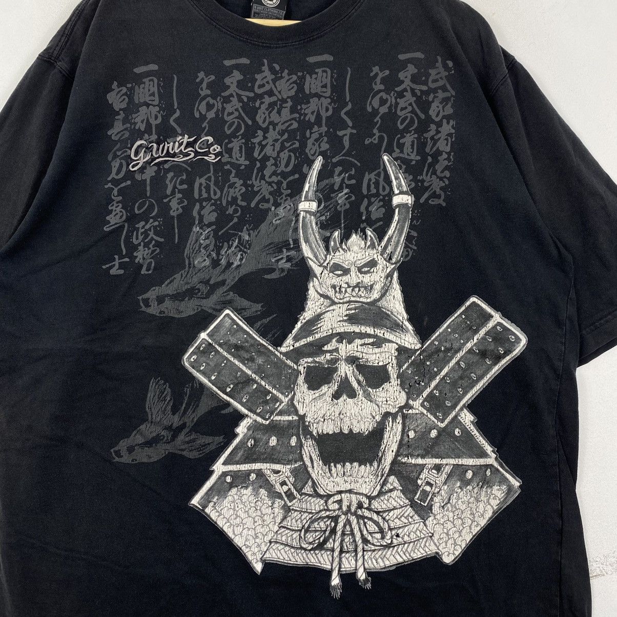 G-Unit Vtg G-Unit Samurai Skull Shirt 3XL Y2K 50 Cent Hip Hop Black Size US XXL / EU 58 / 5 - 4 Thumbnail