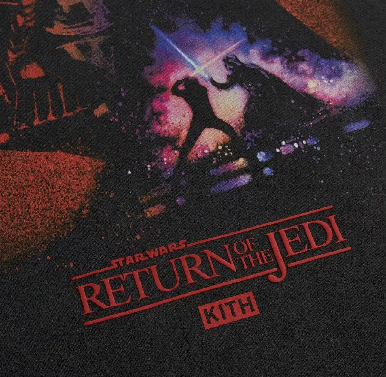 Kith × Star Wars Kith x STAR WARS Darth Vader Poster Vintage Tee Size US L / EU 52-54 / 3 - 4 Thumbnail
