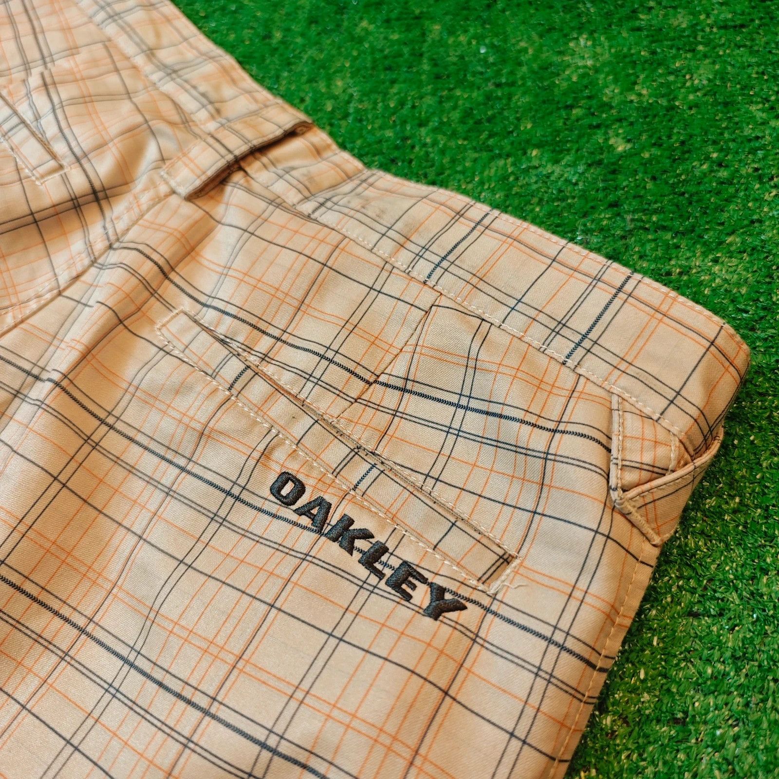 Oakley Oakley Pants Mens W34 L33 straight plaid golf trousers y2k Size US 34 / EU 50 - 3 Thumbnail