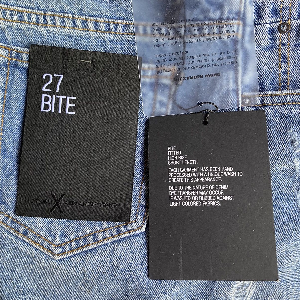 Alexander Wang ALEXANDER WANG High-Waisted Jean Shorts Size 29" - 12 Thumbnail