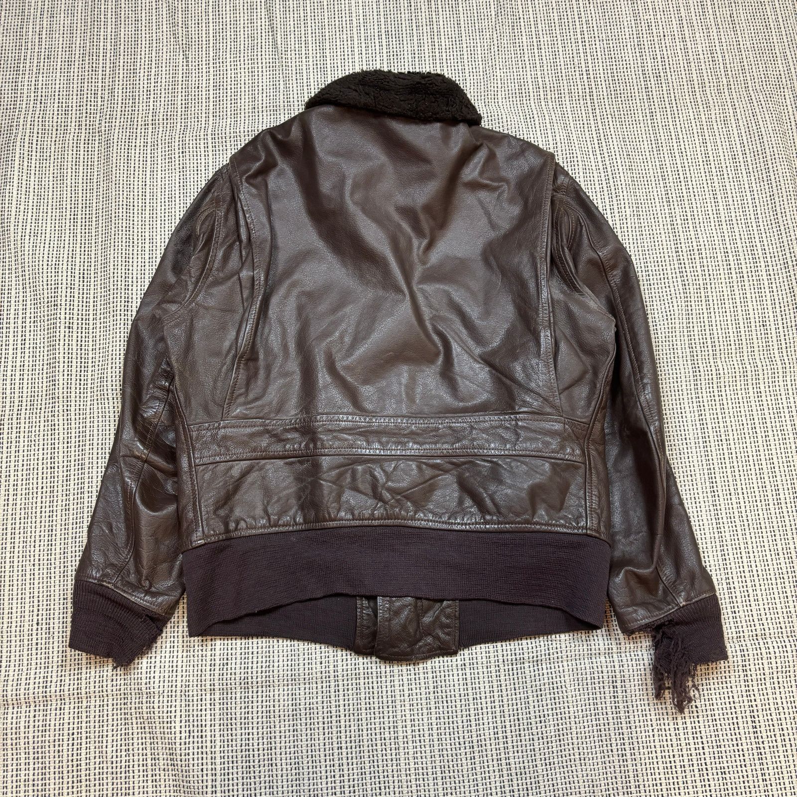 Vintage Vintage 70s G-1 Bomber Military Flight Jacket Mens 42 Serval Size US M / EU 48-50 / 2 - 3 Thumbnail