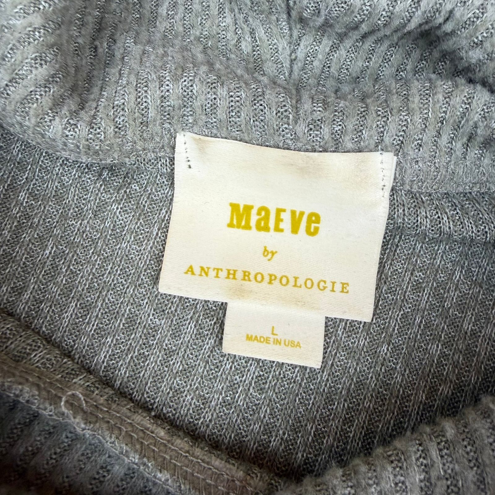 Anthropologie Maeve by Anthropologie Turtleneck Sweater Size L Size L / US 10 / IT 46 - 3 Thumbnail