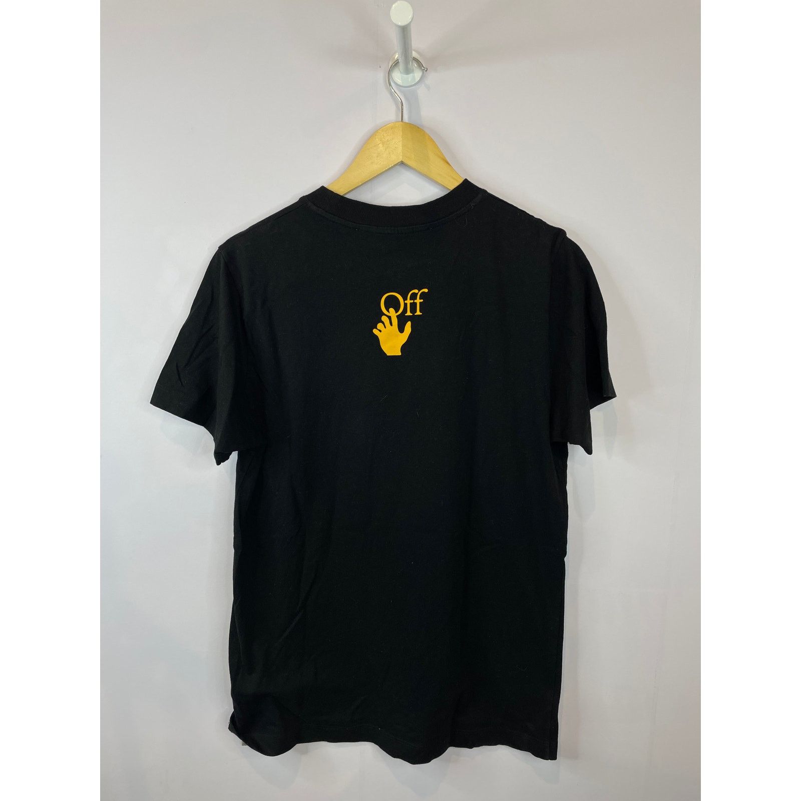 Off-White Off White Tee Black Yellow Used Small Size US S / EU 44-46 / 1 - 2 Thumbnail