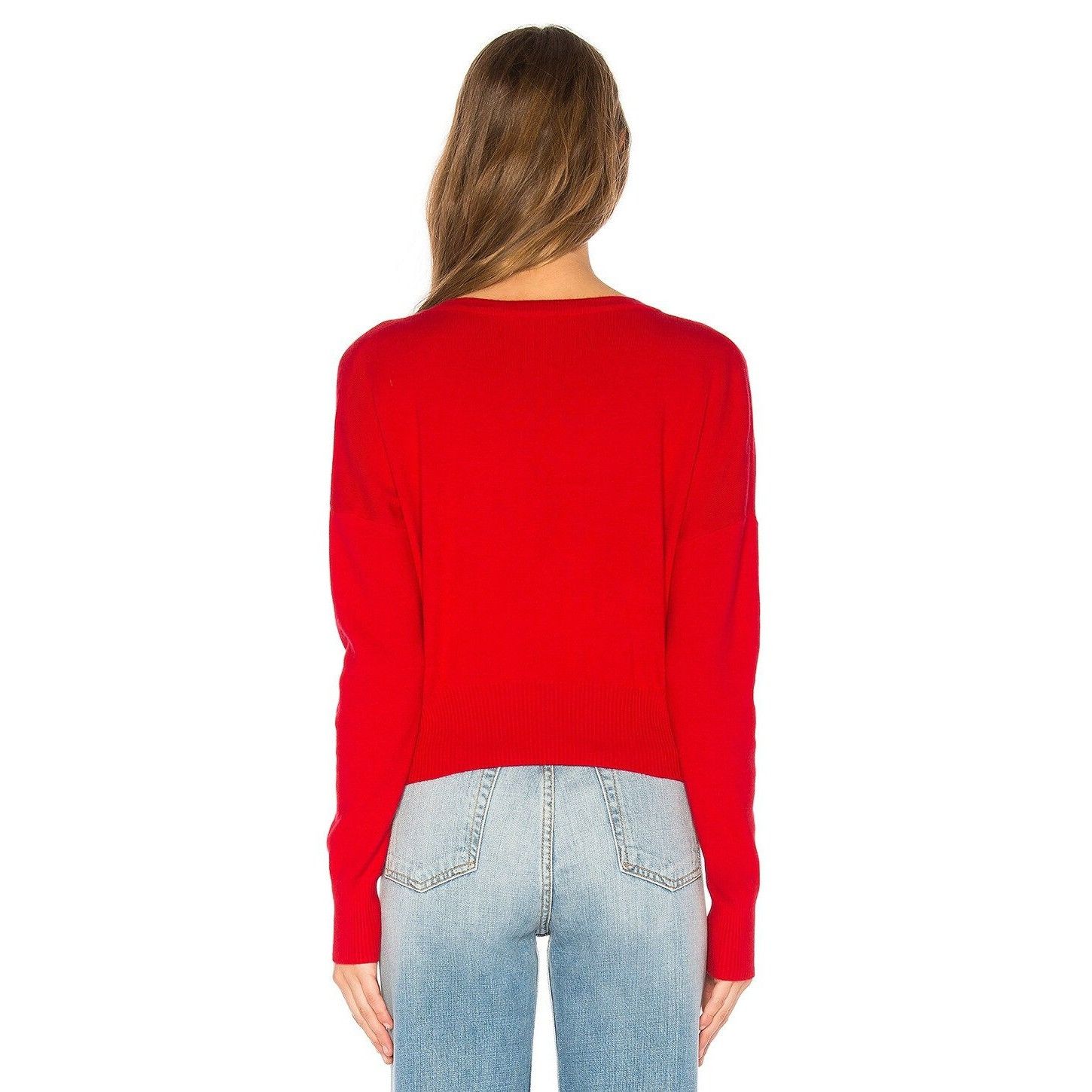Lovers + Friends Cherry Red Alex Sweater