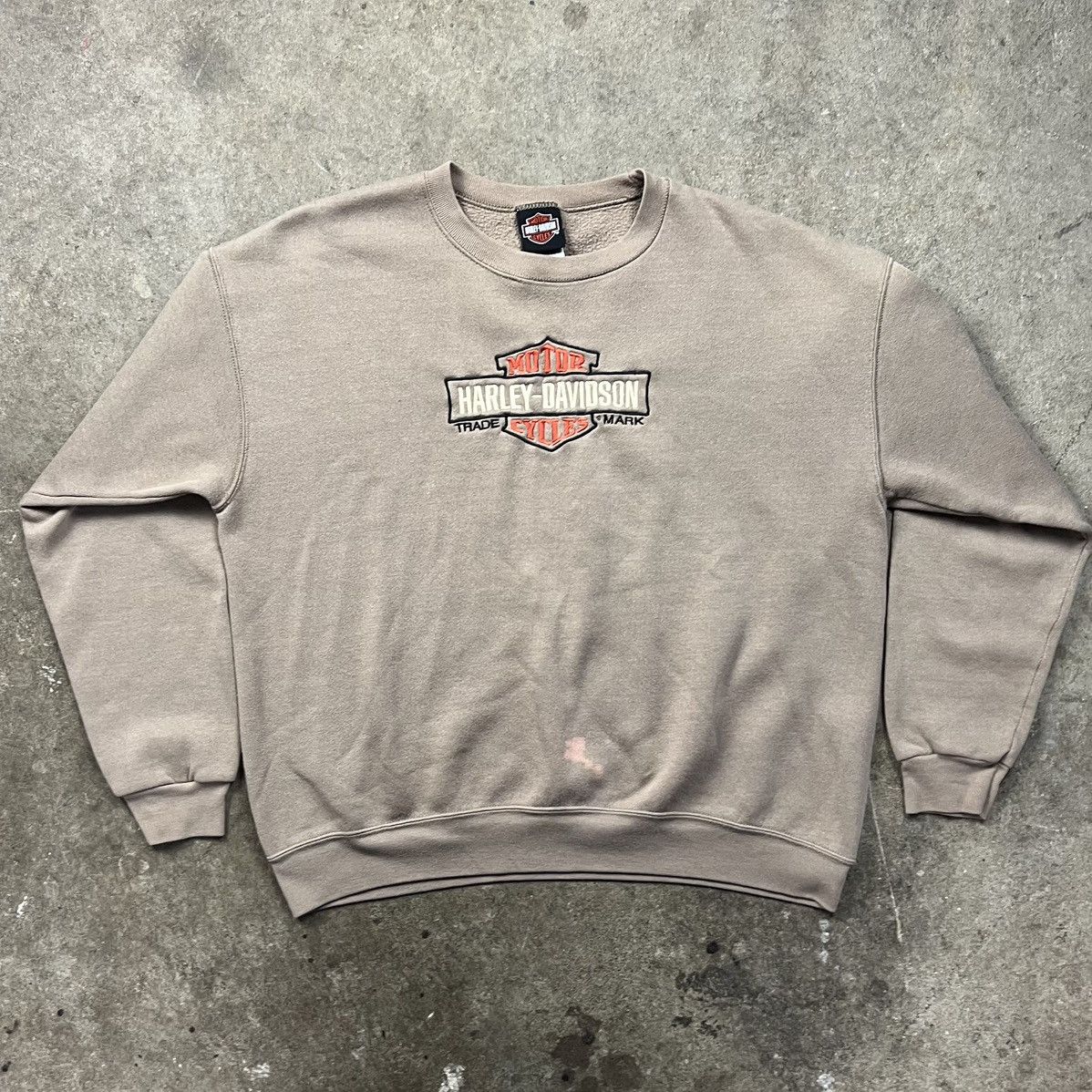 Harley Davidson × Vintage Vintage Light Brown Harley Davidson Size US L / EU 52-54 / 3 - 1 Thumbnail