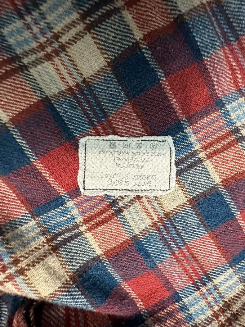 Greg Lauren Greg Lauren Vintage Plaid Short Sleeve Shirt with Distress Size US M / EU 48-50 / 2 - 3 Thumbnail
