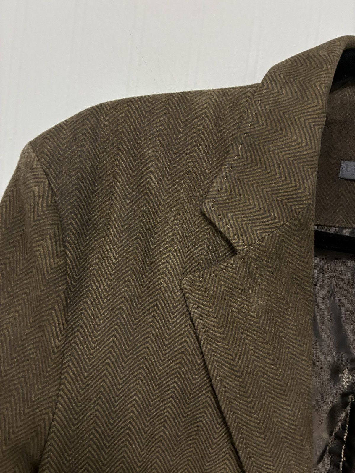 John Varvatos Rind Textured Leather Jacket Size EU 48 USA 38 Size US M / EU 48-50 / 2 - 9 Thumbnail