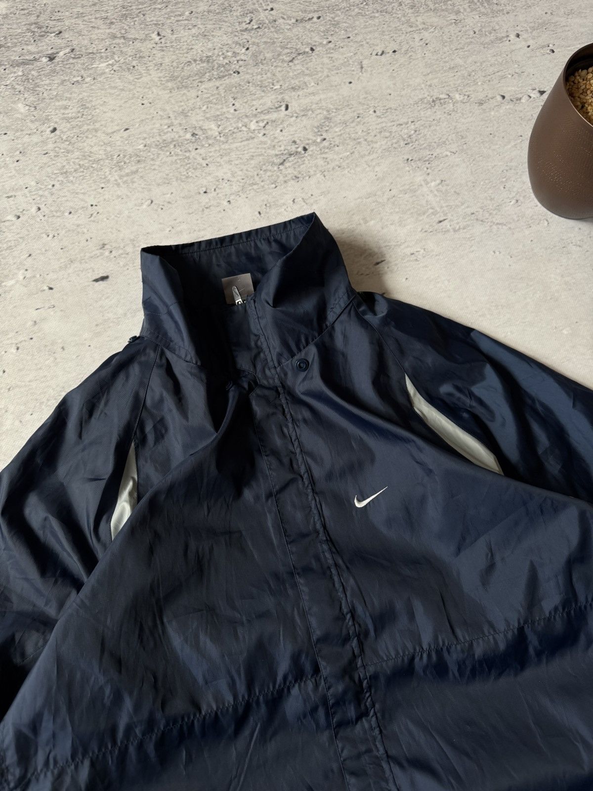 Nike × Vintage NIKE SHOX VINTAGE BASIC LOGO OVERSIZE BAGGY LIGHT JACKET Size US XL / EU 56 / 4 - 3 Thumbnail