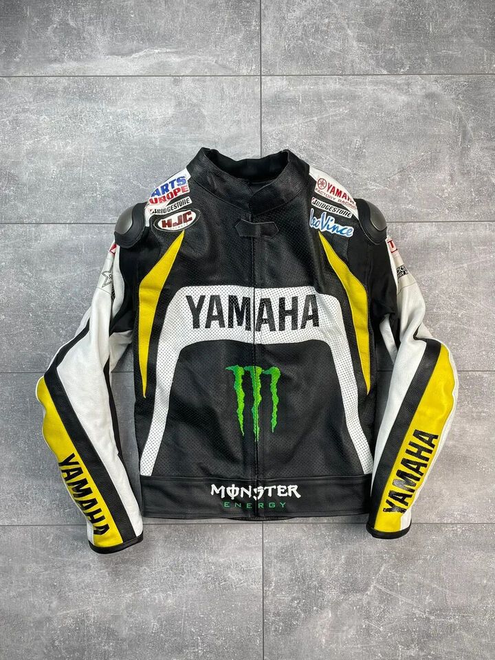 Yamaha Leather Jacket, Biker Style, Motorcycle Gear