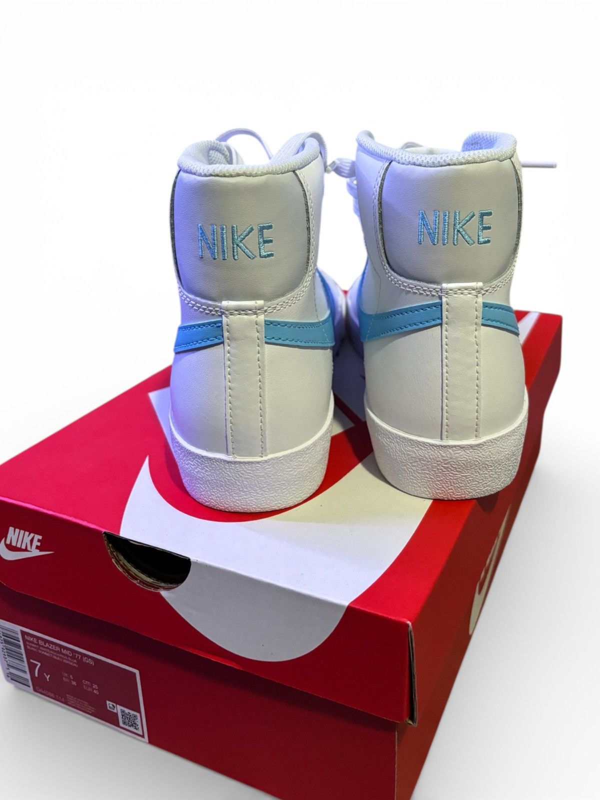 Nike Nike Blazer Mid '77 University Blue Size US 7 / EU 40 - 3 Thumbnail
