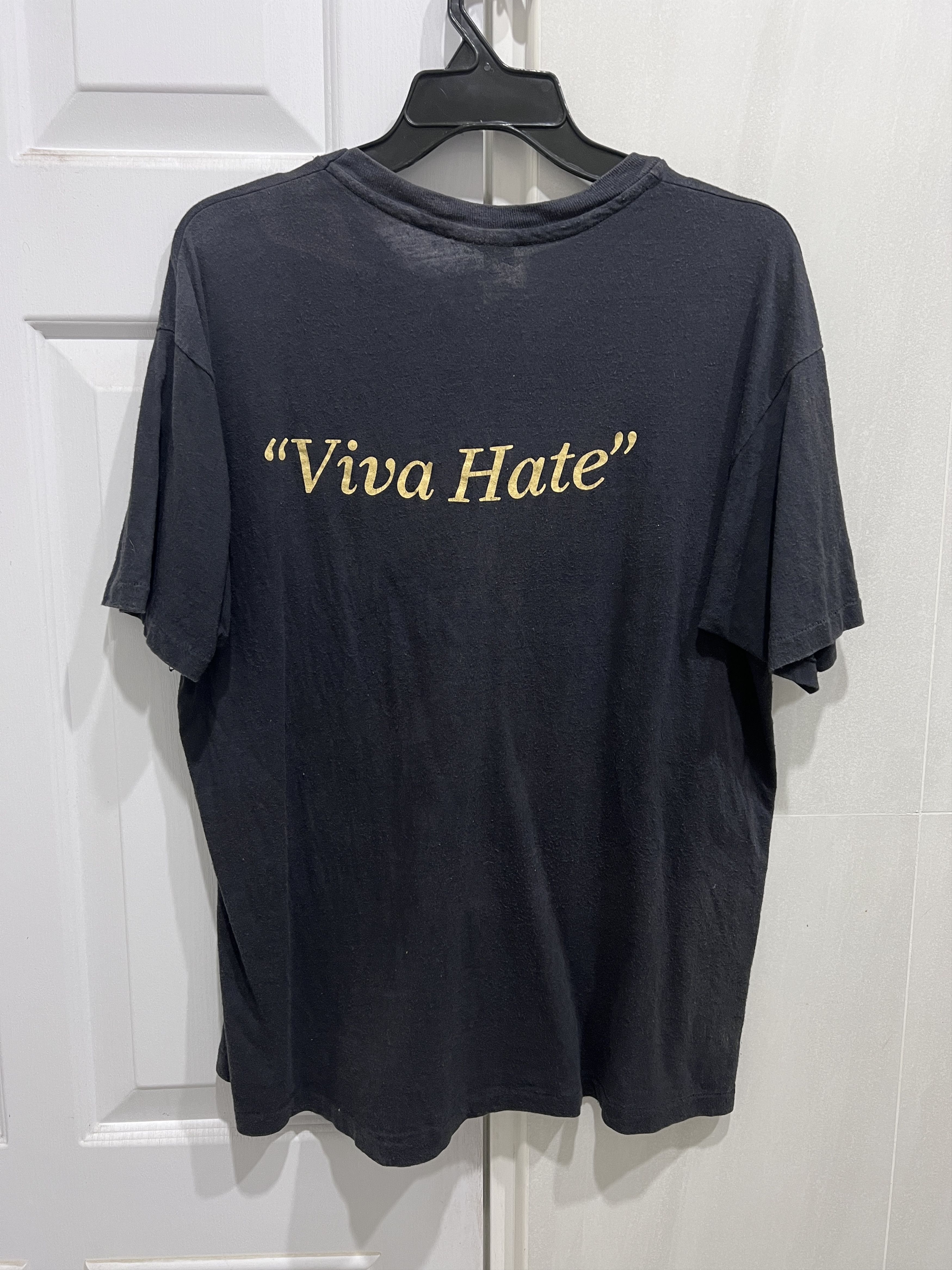 Vintage 80s Morrissey Viva Hate Promo Tee XL Faded
