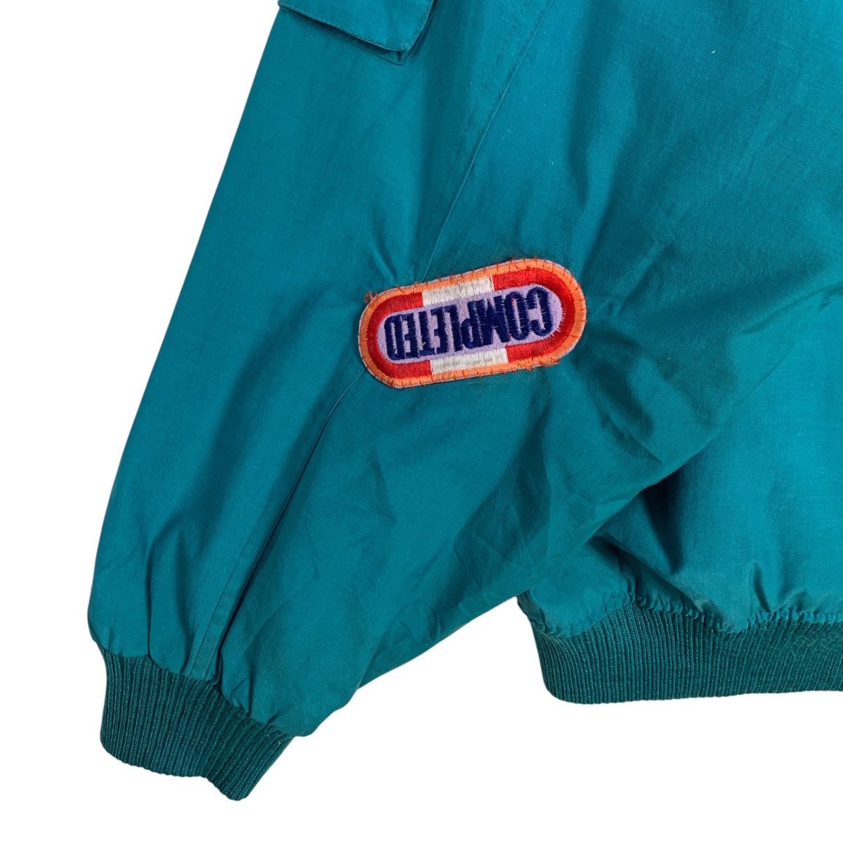 Vintage 90's YORKLET BOYS F1 Racing Team Sherpa Jacket #2489-C112 Size US S / EU 44-46 / 1 - 9 Thumbnail