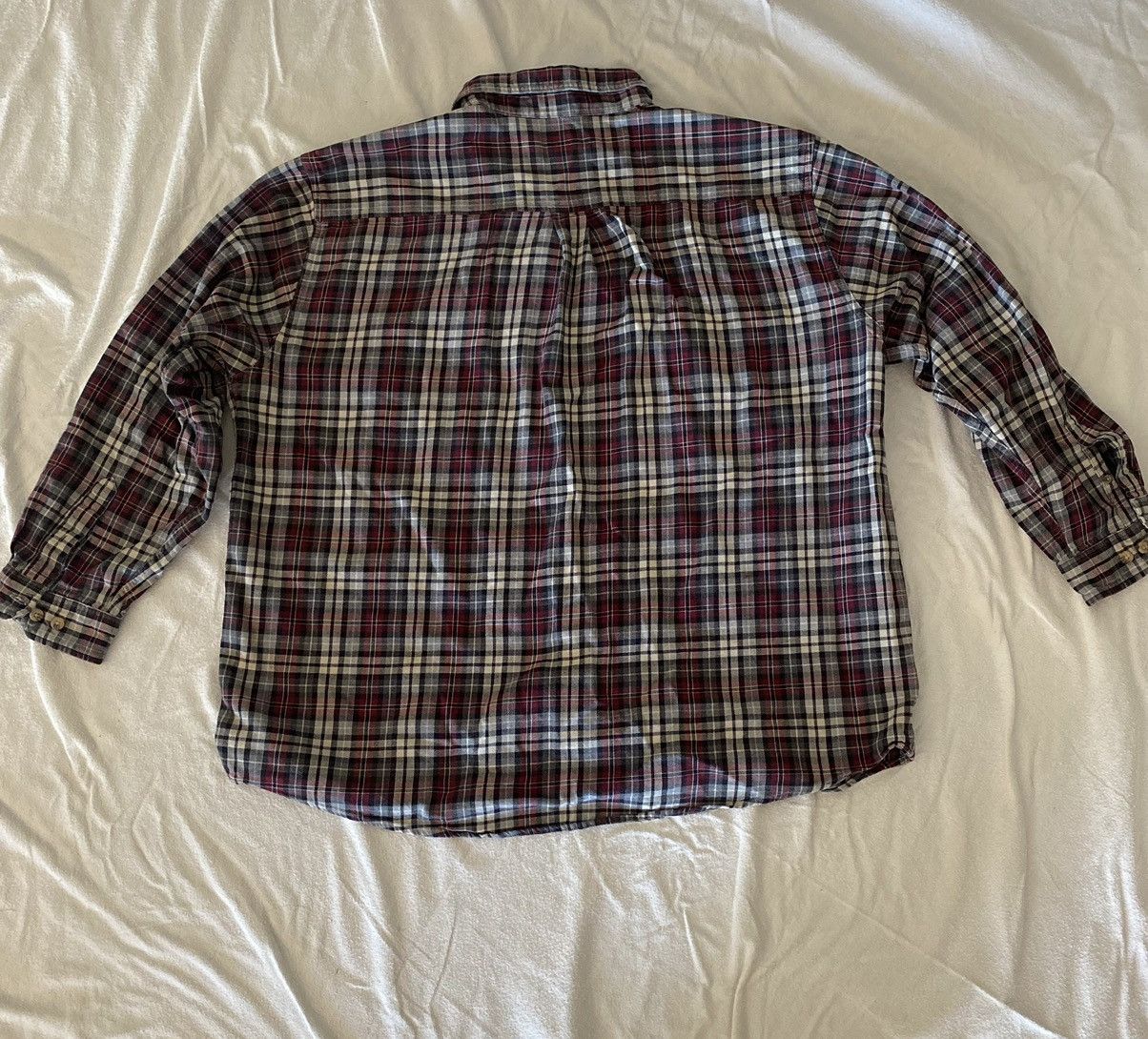 Carhartt Vintage Carhartt Red White Plaid Button Up Size US XXL / EU 58 / 5 - 8 Thumbnail