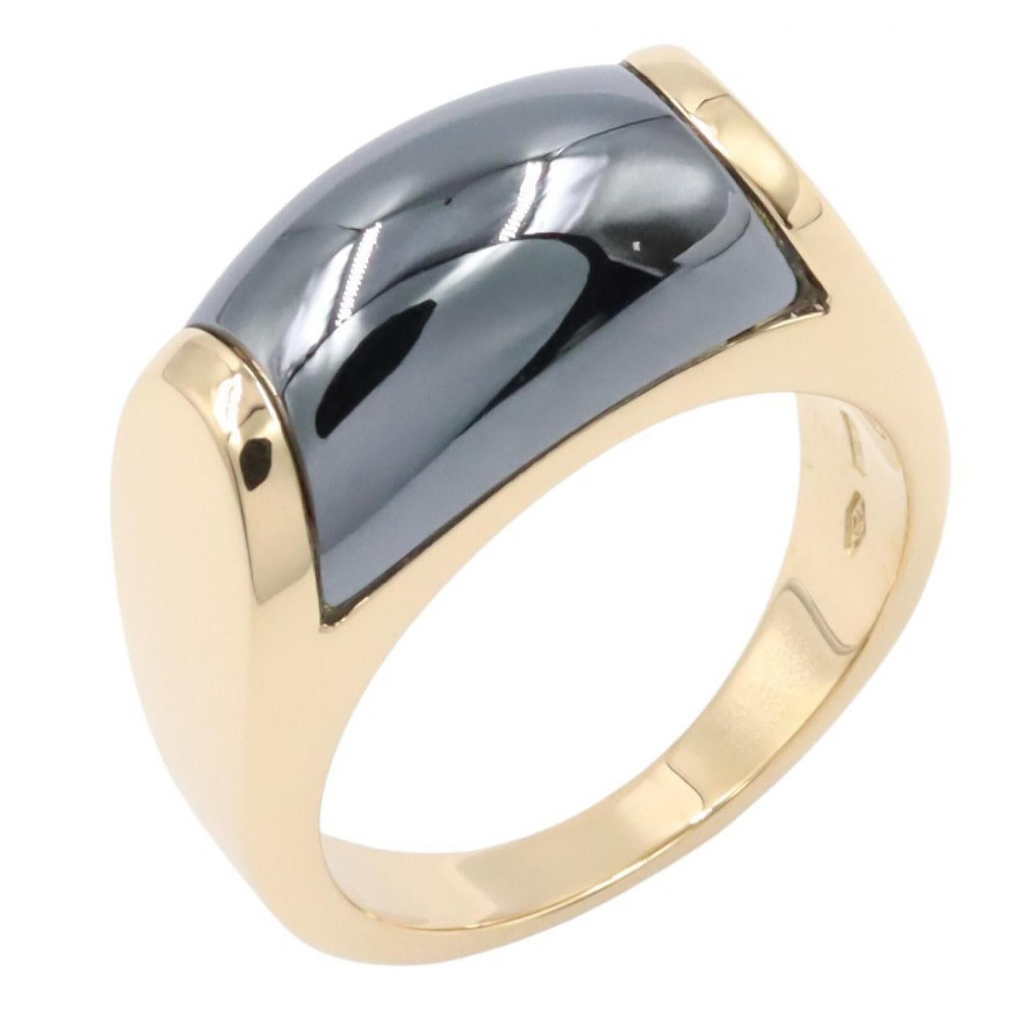 Bvlgari Bvlgari Bulgari Octagonal Ring, 18K Yellow Gold  display picture 3