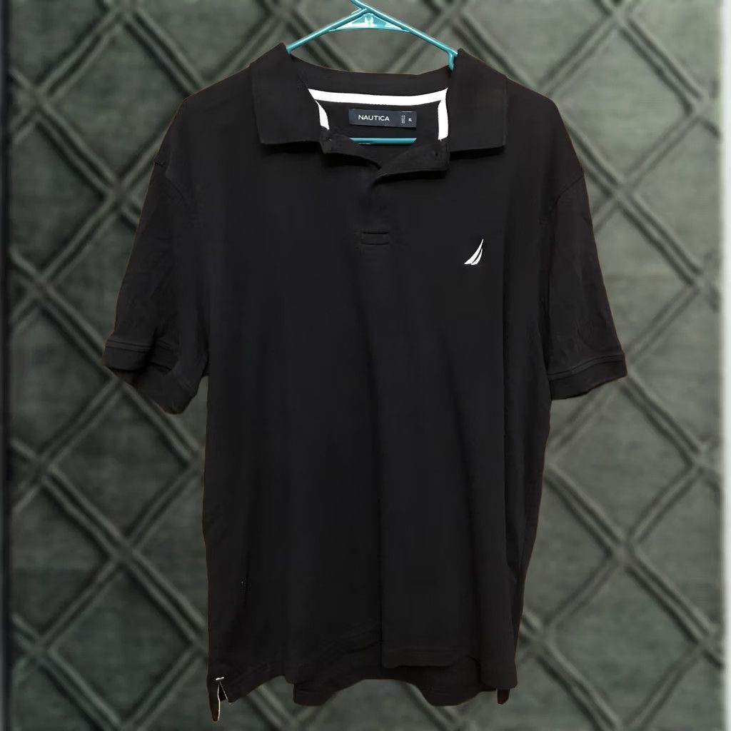 Nautica Nautica Polo Shirt XL Blue Casual S/S 2XL Logo Golf Men Regular Short Sleeve 1072 Size US XL / EU 56 / 4 - 1 Thumbnail