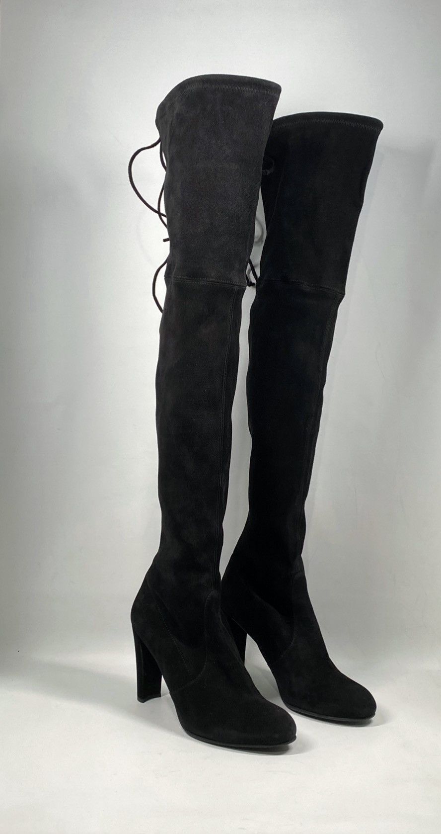 Stuart Weitzman Stuart Weitzman Block Heel Suede Over The Knee Boots size 9 Size US 9 / IT 39 - 2 Thumbnail