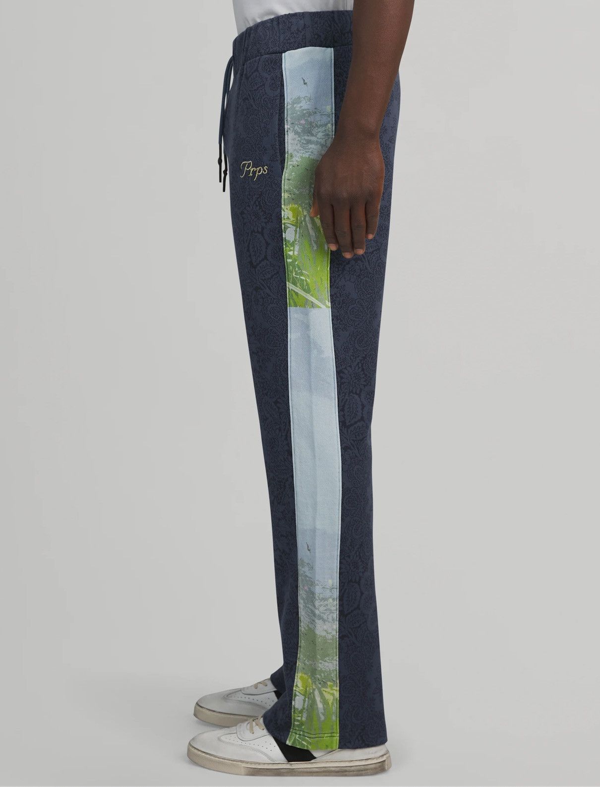 Prps Prps Bandana Pattern Sun Valley Side Stripes Jogger Pants Size US 32 / EU 48 - 3 Thumbnail