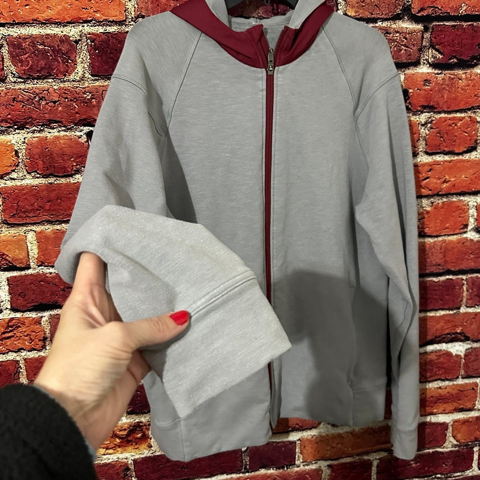 Lululemon Men’s Lululemon full city sweat zip up hoodie Size US L / EU 52-54 / 3 - 2 Thumbnail