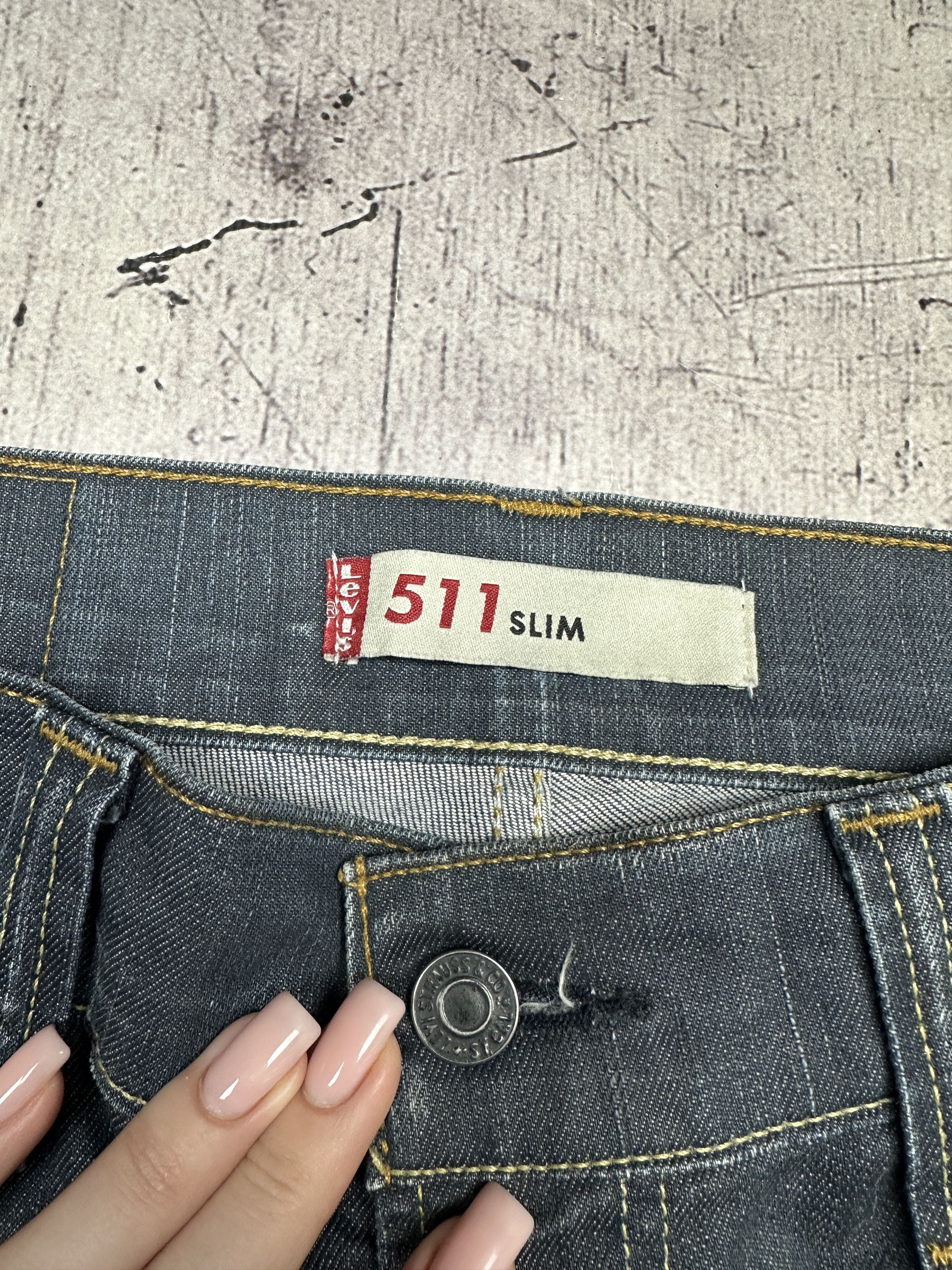 Levi's Levi's 511 Mens Denim Pants Jeans Size 34 x 32 Size US 34 / EU 50 - 7 Thumbnail