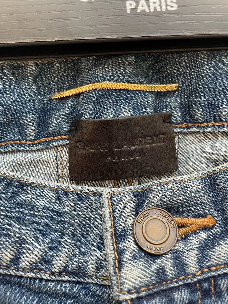 Saint Laurent Paris Saint Laurent Paris 16ss Ripped Jeans Size US 27 - 6 Thumbnail