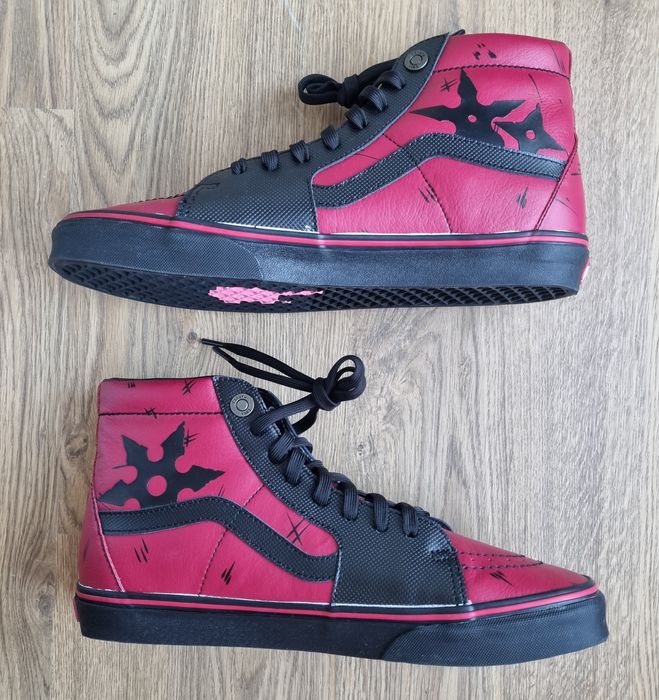 Deadpool vans hotsell size 11.5