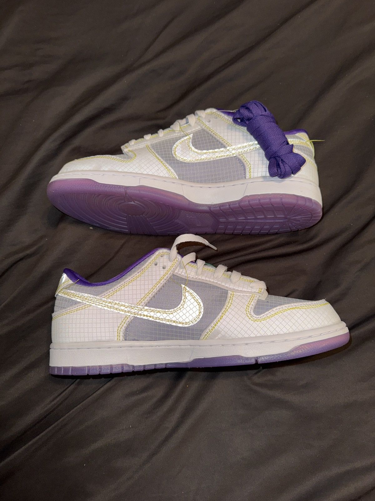 Nike NIKE DUNK Low Union passport pack court purple Size US 9.5 / EU 42-43 - 3 Thumbnail