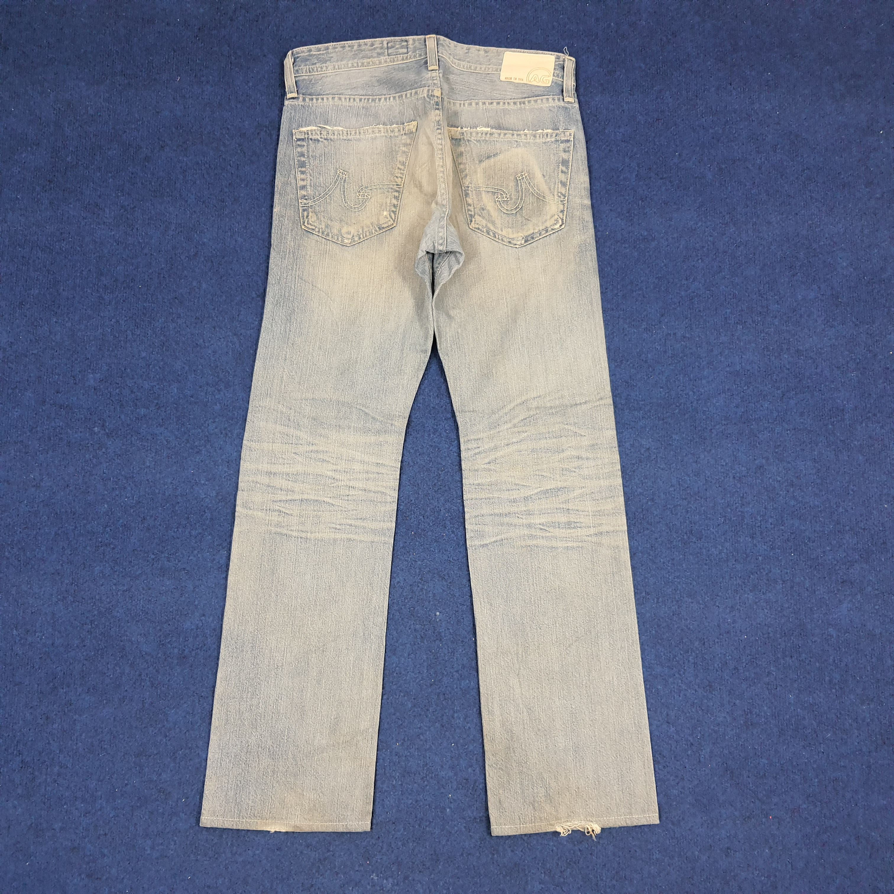 AG Adriano Goldschmied × Designer × Vintage Vintage AG Adriano Goldschmied Designer Denim Pants Size US 30 / EU 46 - 1 Thumbnail