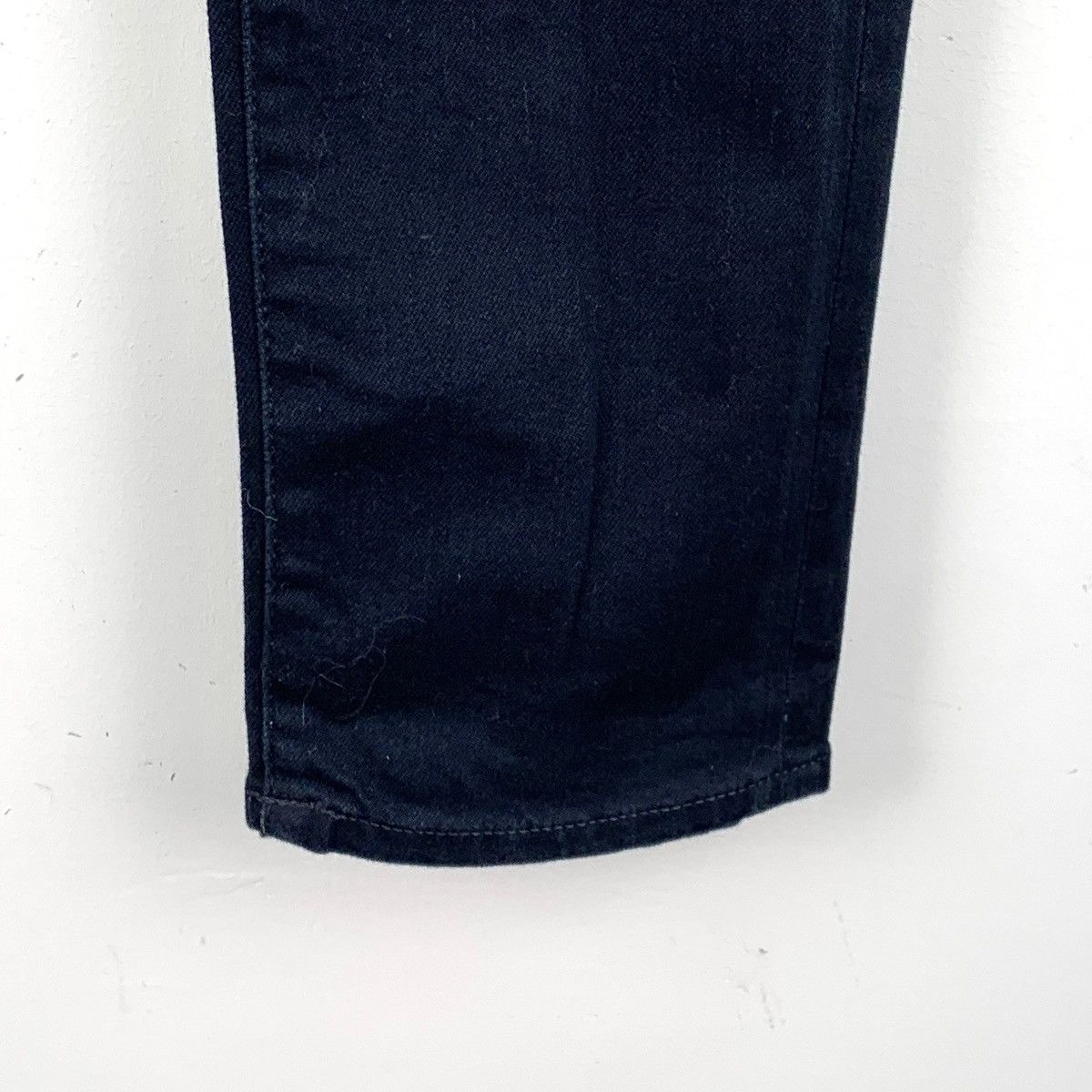 Armani Armani Dark Blue Cotton Denim Pants K26WX Size 29" - 4 Thumbnail