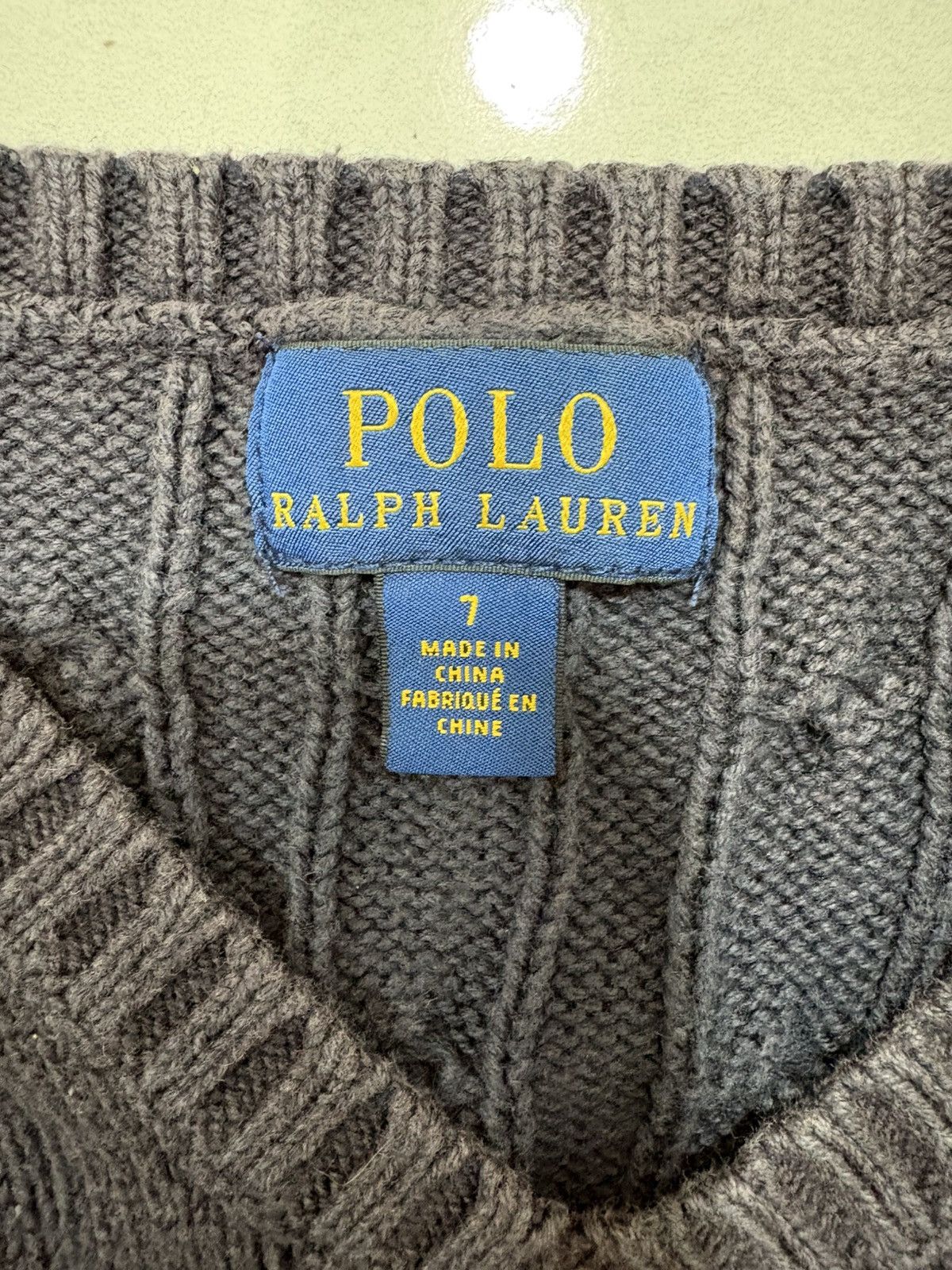 Polo Ralph Lauren Polo ralph lauren sleeveless kid knitwear Size US S / EU 44-46 / 1 - 5 Thumbnail