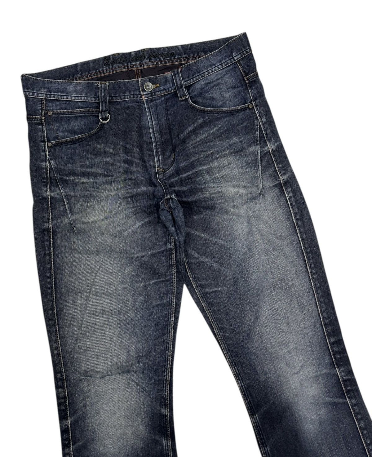 HIDEAWAYS × If Six Was Nine × Nicole Club Nicole Club For Men NCFM Indigo Flared Jeans Size US 34 / EU 50 - 2 Thumbnail