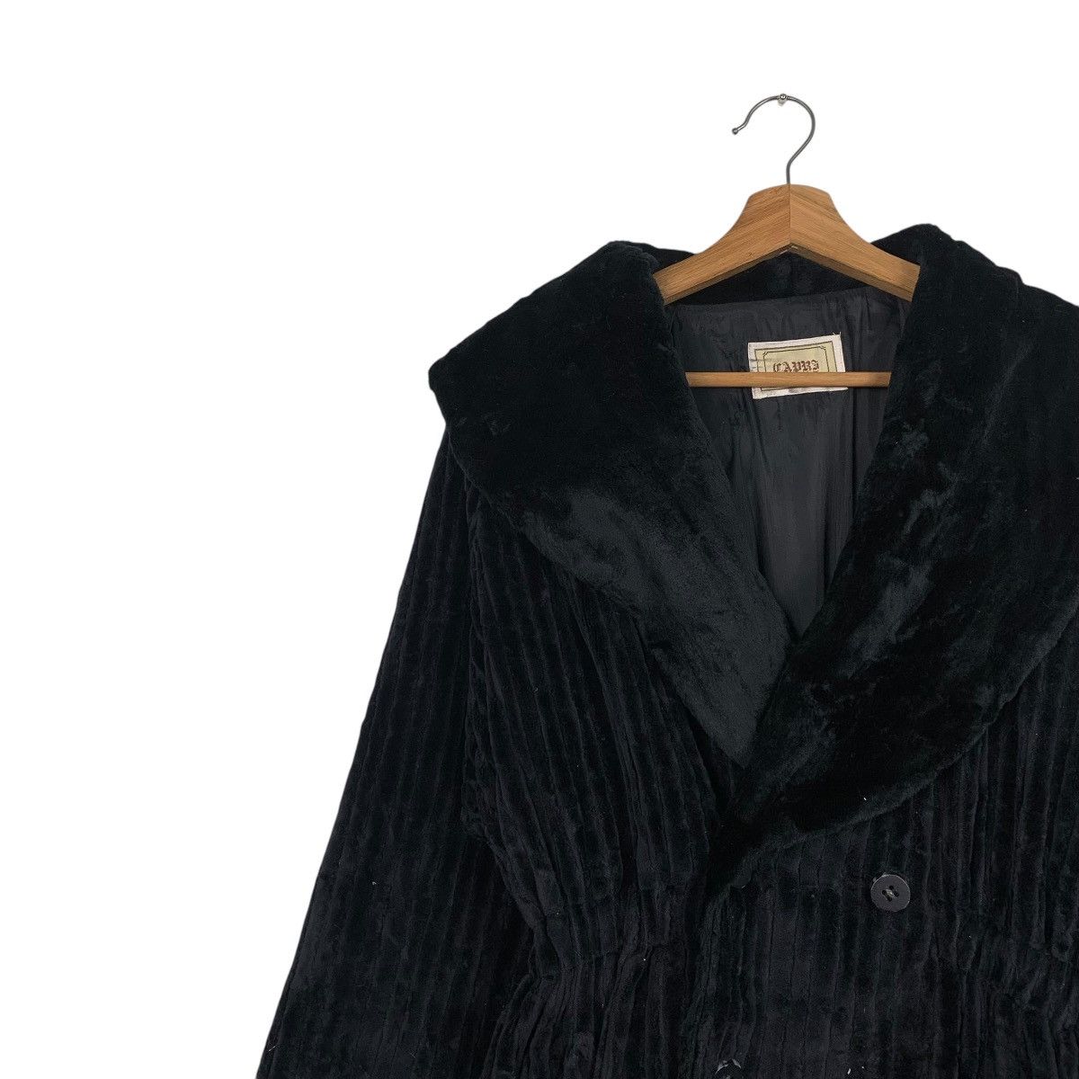 Japanese Brand Japanese Brand Capri Faux Fur Double Breasted Coat Size M / US 6-8 / IT 42-44 - 6 Thumbnail