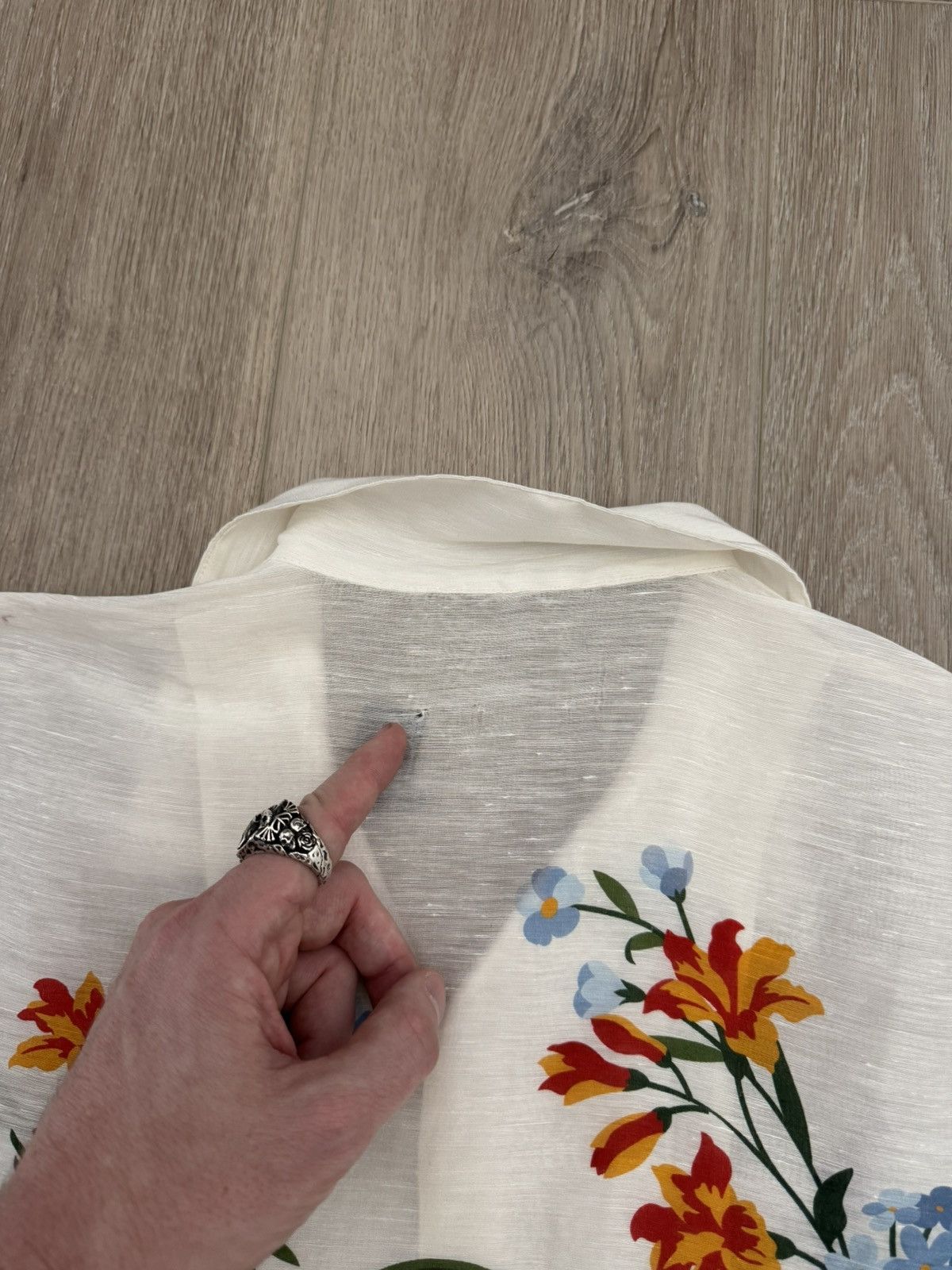 Kith Kith Thompson Floral Camp Collar Silk Short Sleeve Shirt Size US S / EU 44-46 / 1 - 13 Thumbnail