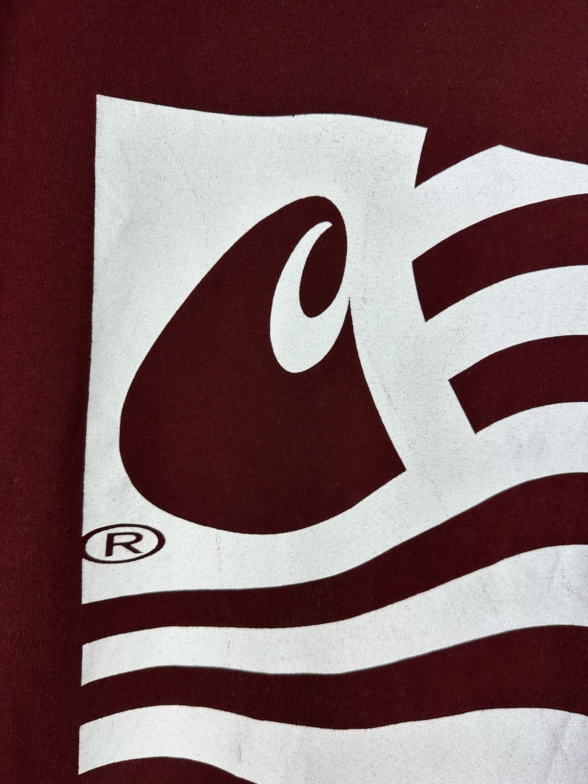 Carhartt × Carhartt Wip Carhartt WIP Waving State Flag Big Logo T-Shirt Short Sleeve Size US M / EU 48-50 / 2 - 8 Thumbnail