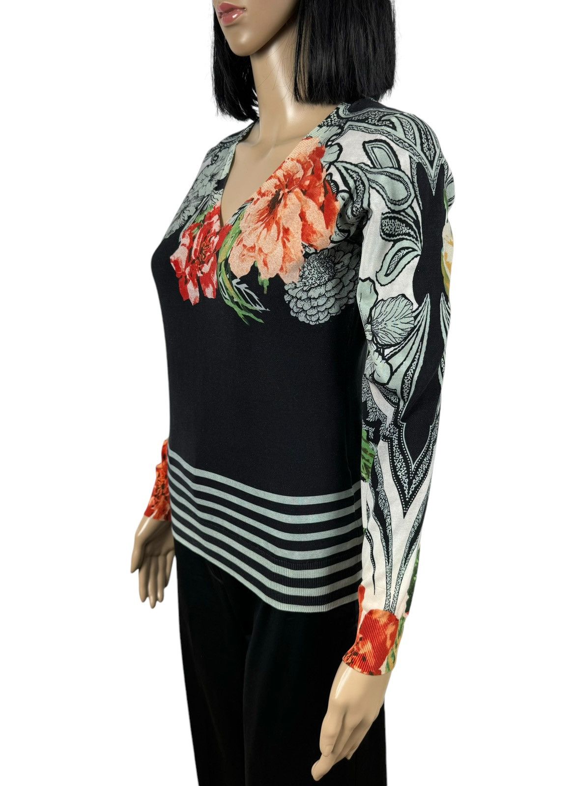 Etro Etro Milano Printed Jumper Floral Silk size 44 Size M / US 6-8 / IT 42-44 - 4 Thumbnail