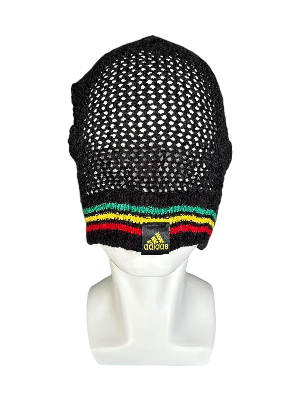 Japanese Brand × Kapital × Vintage Rare Vintage Adidas Rasta Knitted Beanie Hats Size ONE SIZE - 1 Thumbnail