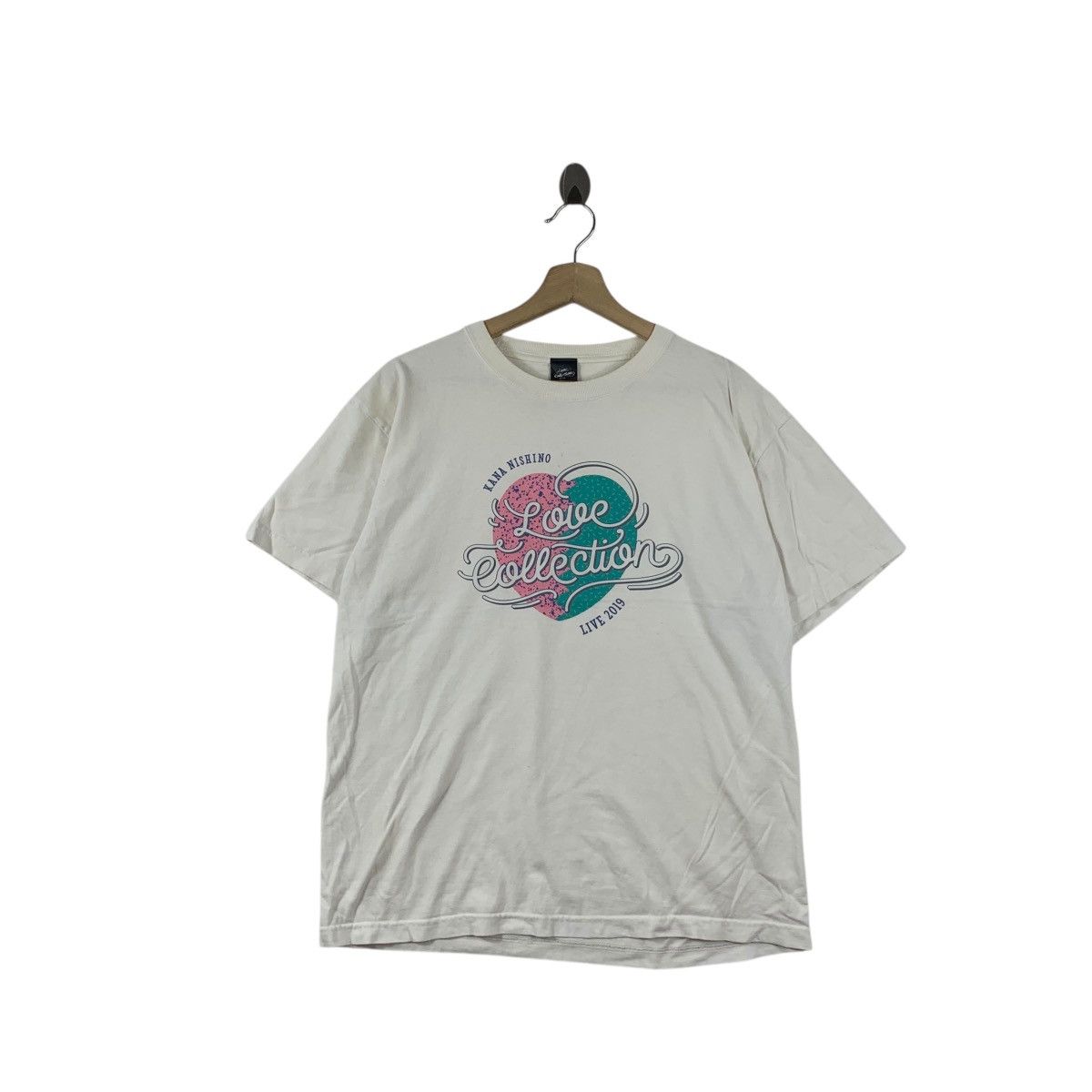 Vintage KANA NISHINO Love Collection 2019 Tour Japan Idol Tee Shirt Size US M / EU 48-50 / 2 - 1 Thumbnail